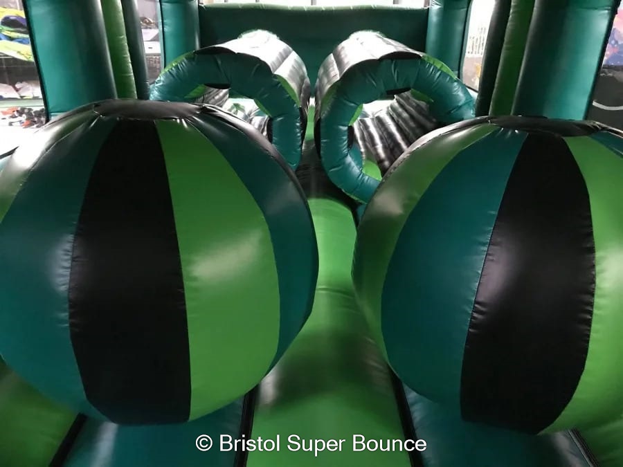 Adult/Child Giant boot camp assault course 64ft x14ft x16.5ft - Bouncy ...