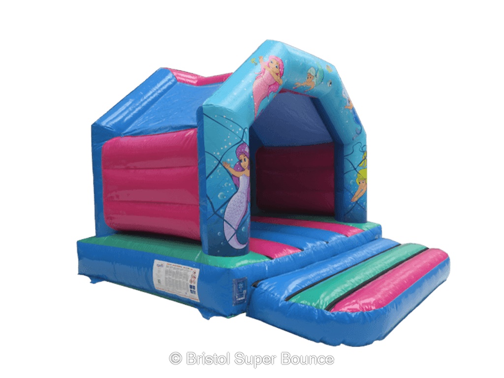 12X12 Mermaid castle Bouncy Castle Hire in Bristol, Weston Super Mare