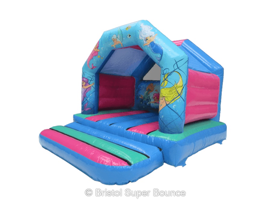 12X12 Mermaid castle Bouncy Castle Hire in Bristol, Weston Super Mare