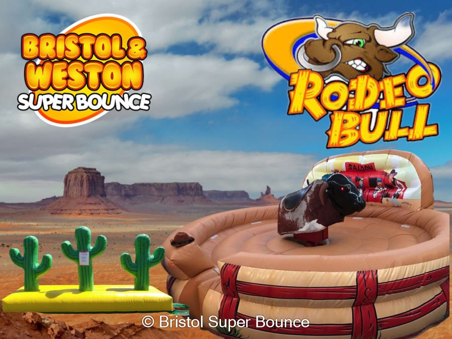 Rodeo Bull/rodeo sheep/ surf Simulator /snow board - Bouncy Castle Hire ...